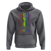 LGBTQ Hoodie Oh Deer I'm Queer Vintage Pride Lesbian Gay - Wonder Print Shop