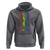 LGBTQ Hoodie Oh Deer I'm Queer Vintage Pride Lesbian Gay - Wonder Print Shop