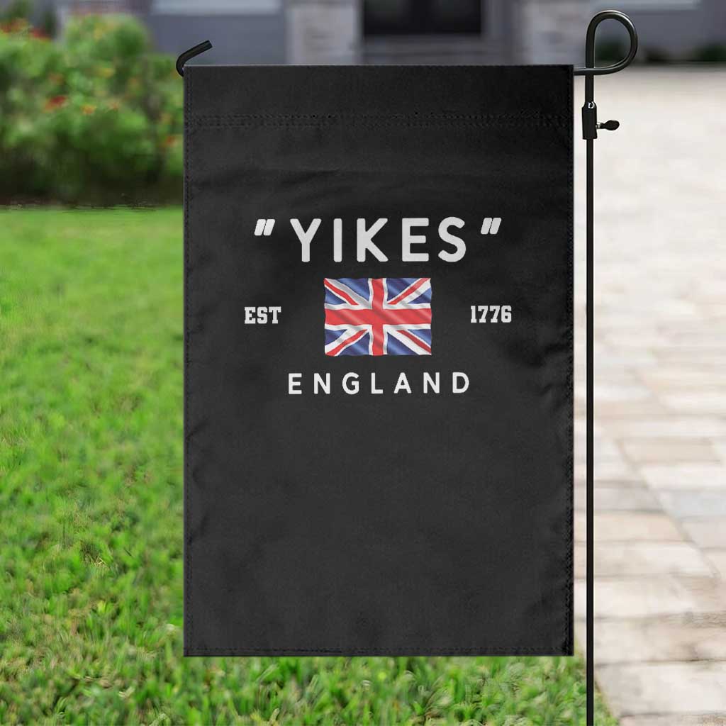 Funny Yikes England 1776 Garden Flag 4th Of July USA Union Jack Flag - Wonder Print Shop