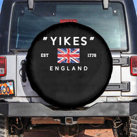 Funny Yikes England 1776 Spare Tire Cover 4th Of July USA Union Jack Flag - Wonder Print Shop