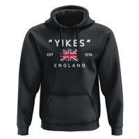 Funny Yikes England 1776 Hoodie 4th Of July USA Union Jack Flag - Wonder Print Shop