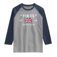 Funny Yikes England 1776 Raglan Shirt 4th Of July USA Union Jack Flag - Wonder Print Shop