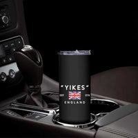 Funny Yikes England 1776 Skinny Tumbler 4th Of July USA Union Jack Flag - Wonder Print Shop