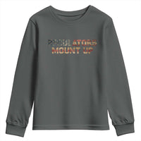Funny Regulators Mount Up 4th Of July USA Independence Day Youth Sweatshirt - Wonder Print Shop
