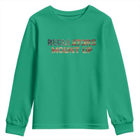 Funny Regulators Mount Up 4th Of July USA Independence Day Youth Sweatshirt - Wonder Print Shop
