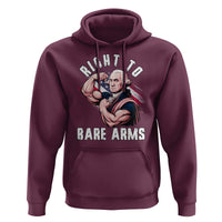 Funny Right To Bare Arms Hoodie 4th Of July Gym George Washington - Wonder Print Shop
