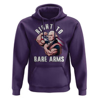 Funny Right To Bare Arms Hoodie 4th Of July Gym George Washington - Wonder Print Shop