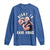 Funny Right To Bare Arms Long Sleeve Shirt 4th Of July Gym George Washington - Wonder Print Shop