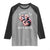 Funny Right To Bare Arms Raglan Shirt 4th Of July Gym George Washington - Wonder Print Shop