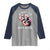 Funny Right To Bare Arms Raglan Shirt 4th Of July Gym George Washington - Wonder Print Shop