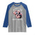 Funny Right To Bare Arms Raglan Shirt 4th Of July Gym George Washington - Wonder Print Shop