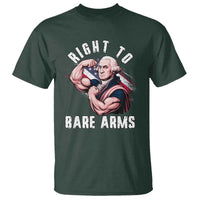 Funny Right To Bare Arms T Shirt 4th Of July Gym George Washington - Wonder Print Shop