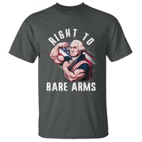 Funny Right To Bare Arms T Shirt 4th Of July Gym George Washington - Wonder Print Shop
