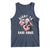 Funny Right To Bare Arms Tank Top 4th Of July Gym George Washington - Wonder Print Shop