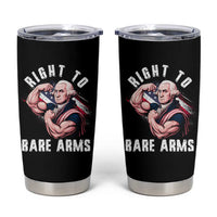 Funny Right To Bare Arms Tumbler Cup 4th Of July Gym George Washington - Wonder Print Shop