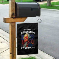 Funny Its Only Treason If You Loose George Washington Garden Flag 4th Of July - Wonder Print Shop