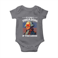 Funny Its Only Treason If You Loose George Washington Baby Onesie 4th Of July - Wonder Print Shop
