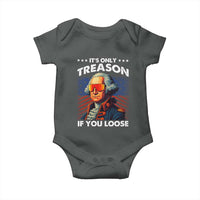 Funny Its Only Treason If You Loose George Washington Baby Onesie 4th Of July - Wonder Print Shop