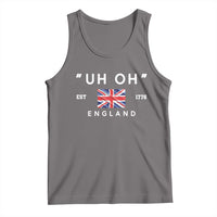 Funny Uh Oh England 1776 Tank Top 4th Of July USA Union Jack Flag - Wonder Print Shop