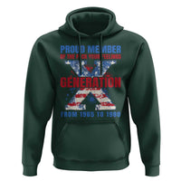 Gen X Hoodie Proud Member Of The Fuck Your Feelings American Flag - Wonder Print Shop