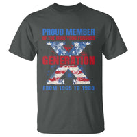 Gen X T Shirt Proud Member Of The Fuck Your Feelings American Flag - Wonder Print Shop