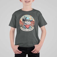 Meowdy Partner T Shirt For Kid Cowboy Cat Country Western Pet Owner - Wonder Print Shop