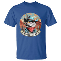 Meowdy Partner T Shirt Cowboy Cat Country Western Pet Owner - Wonder Print Shop