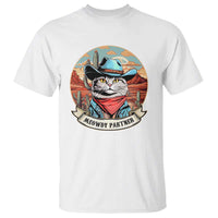 Meowdy Partner T Shirt Cowboy Cat Country Western Pet Owner - Wonder Print Shop