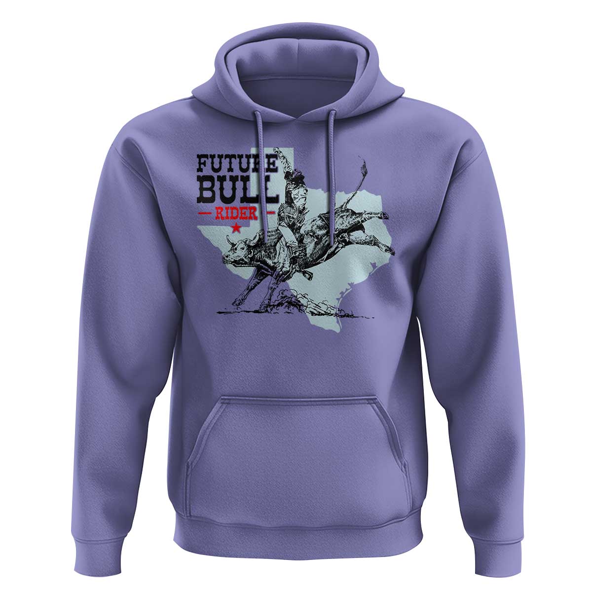 Future Bull Rider Hoodie Rodeo Cowboy Western Texas - Wonder Print Shop