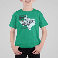 Future Bull Rider T Shirt For Kid Rodeo Cowboy Western Texas - Wonder Print Shop
