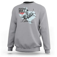 Future Bull Rider Sweatshirt Rodeo Cowboy Western Texas - Wonder Print Shop