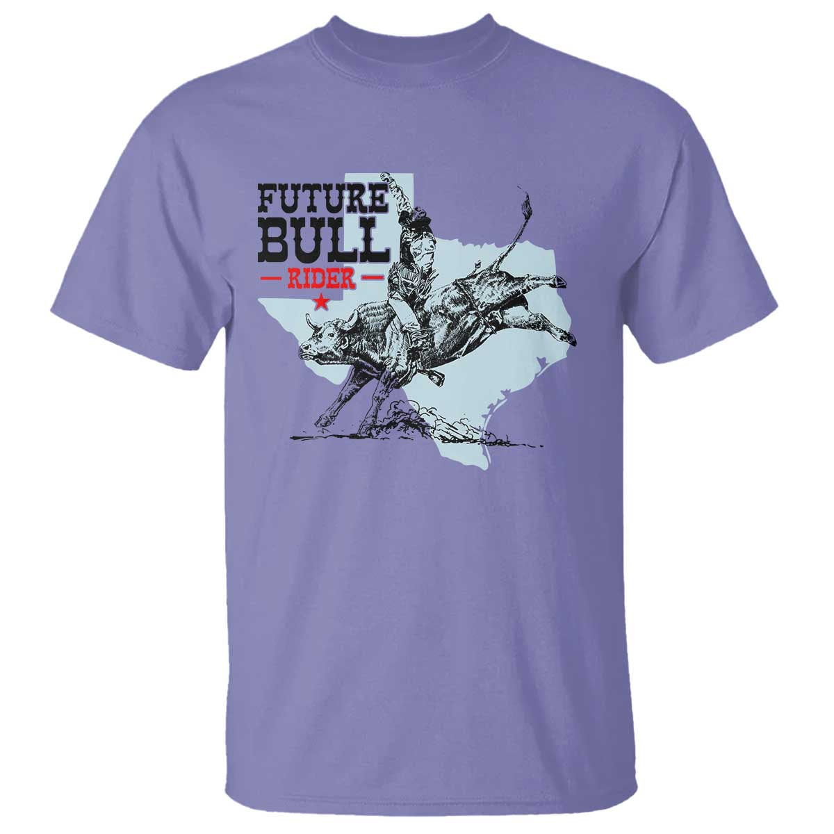 Future Bull Rider T Shirt Rodeo Cowboy Western Texas - Wonder Print Shop
