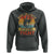 Rodeo Cowboy Hoodie Saddle Up Shut Up And Hold On Tight Western Bronc Riding - Wonder Print Shop