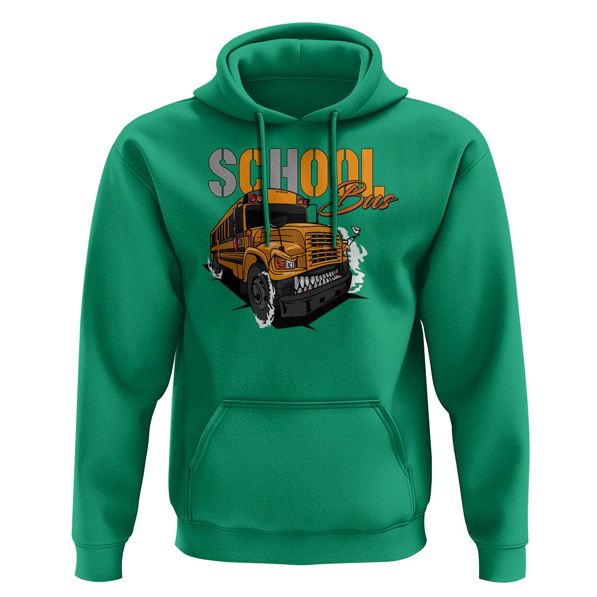 School Bus Hoodie Yellow Cool Bus Back To School - Wonder Print Shop