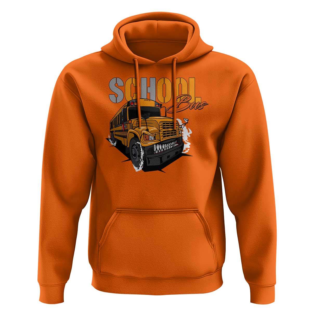School Bus Hoodie Yellow Cool Bus Back To School - Wonder Print Shop