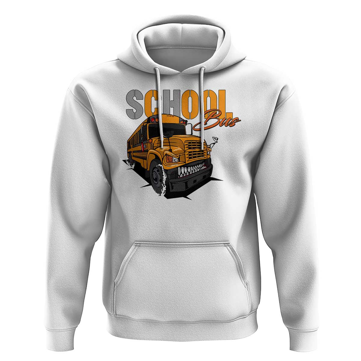 School Bus Hoodie Yellow Cool Bus Back To School - Wonder Print Shop