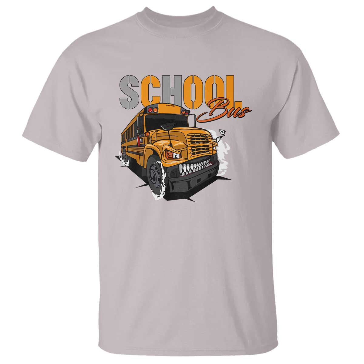 School Bus T Shirt Yellow Cool Bus Back To School - Wonder Print Shop