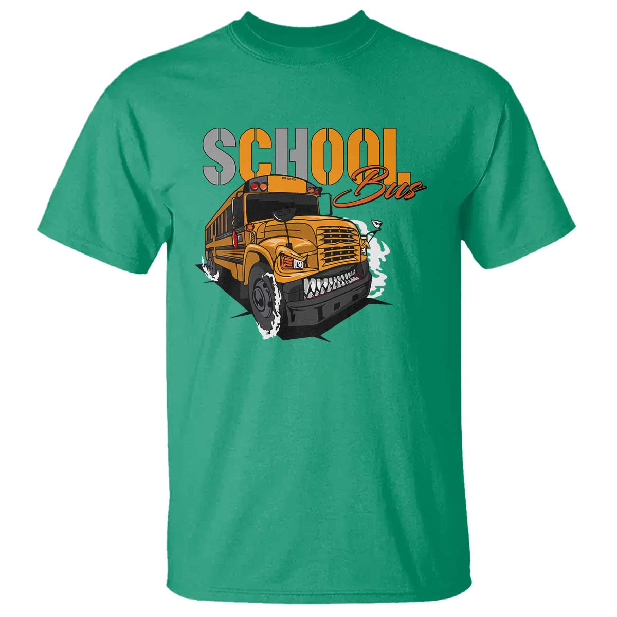 School Bus T Shirt Yellow Cool Bus Back To School - Wonder Print Shop