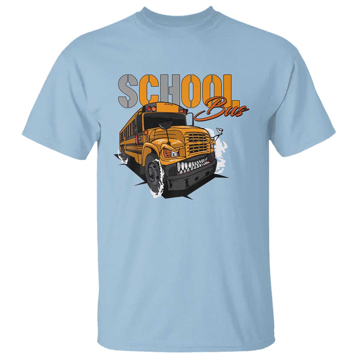 School Bus T Shirt Yellow Cool Bus Back To School - Wonder Print Shop