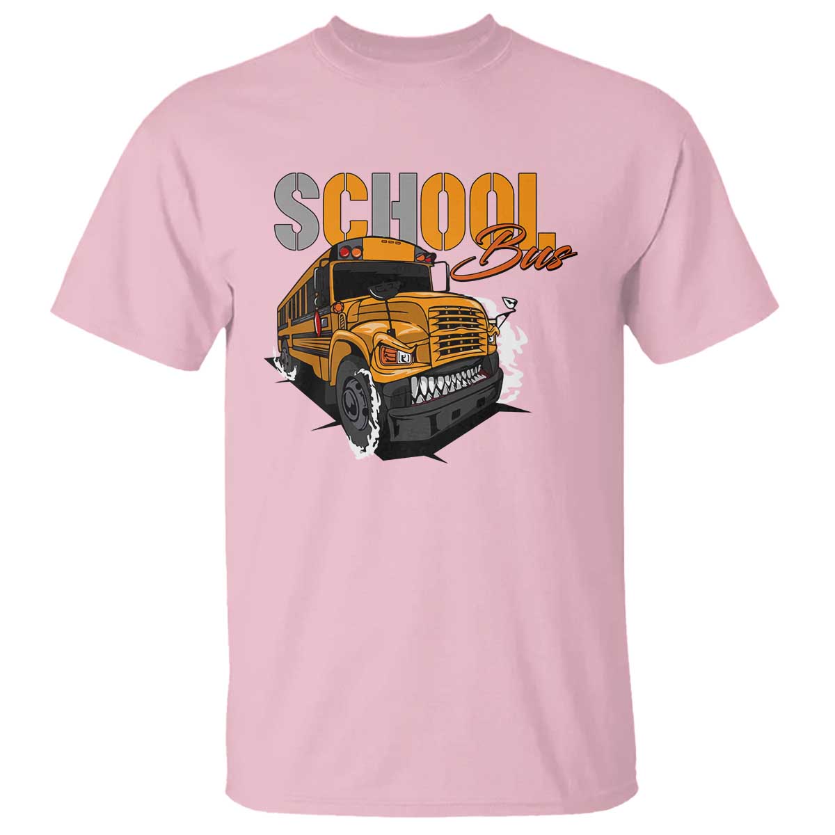 School Bus T Shirt Yellow Cool Bus Back To School - Wonder Print Shop