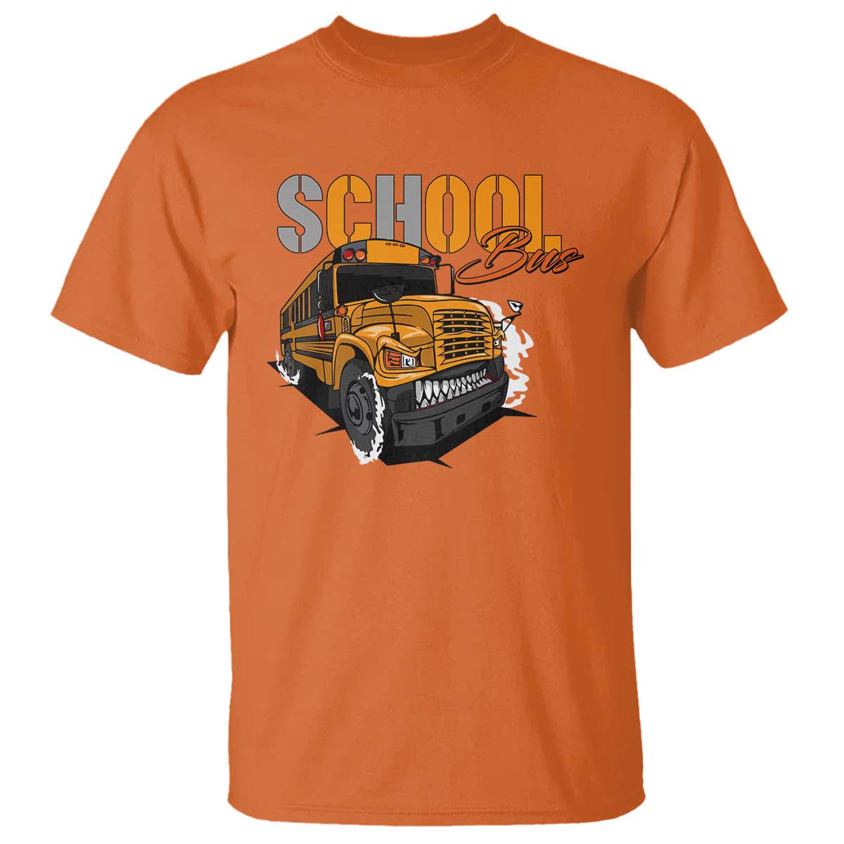 School Bus T Shirt Yellow Cool Bus Back To School - Wonder Print Shop