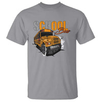 School Bus T Shirt Yellow Cool Bus Back To School - Wonder Print Shop