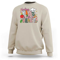 Lunch Lady Sweatshirt Feeding Kids Is A Work Of Heart - Wonder Print Shop
