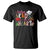 Lunch Lady T Shirt Feeding Kids Is A Work Of Heart - Wonder Print Shop