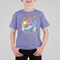 Cruise Squad T Shirt For Kid I Love It When We're Cruisin Together Family Matching - Wonder Print Shop