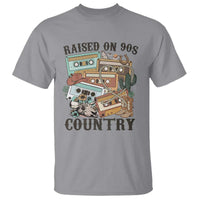 Funny Western Country T Shirt Raised On 90s Country Mixtape - Wonder Print Shop