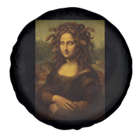 Medusa Mona Lisa Spare Tire Cover Greek Mythology Ancient - Wonder Print Shop