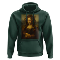 Medusa Mona Lisa Hoodie Greek Mythology Ancient - Wonder Print Shop