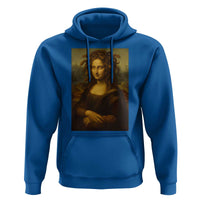 Medusa Mona Lisa Hoodie Greek Mythology Ancient - Wonder Print Shop