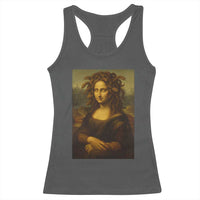 Medusa Mona Lisa Racerback Tank Top Greek Mythology Ancient - Wonder Print Shop